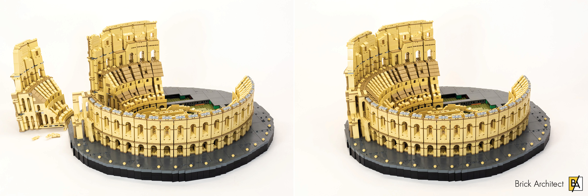 The LEGO Colosseum - Stuck In Plastic
