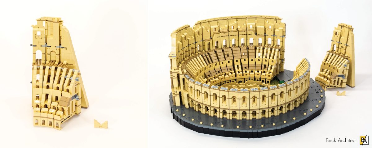 Attaching the final module in place is a triumphant moment in this massive build.