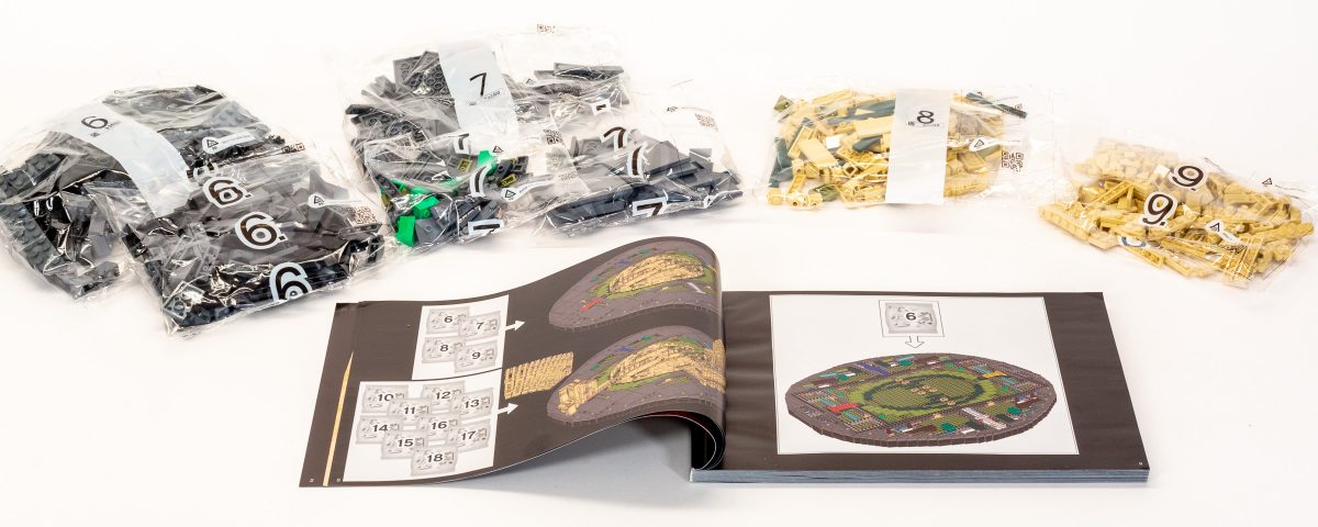 Bags for stages numbered 6-9.