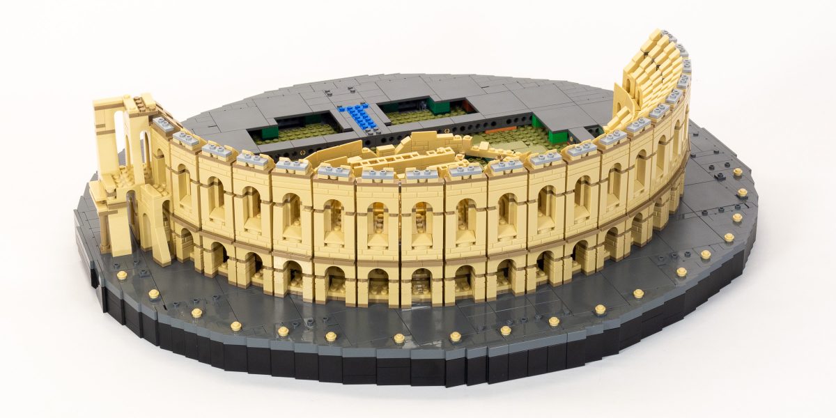 The south side of the model is finally complete in Stage 20.