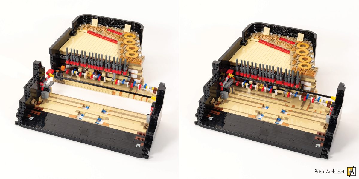 Marriage of the front and back assemblies in Stage 8.