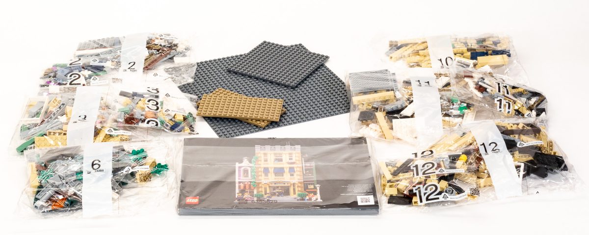 Contents of the smaller box.