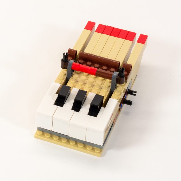 Building the first keyboard module in Stage 11.