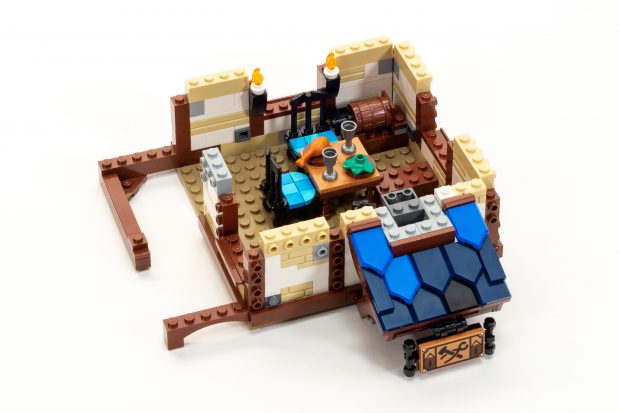 Progress at the end of bag 7.