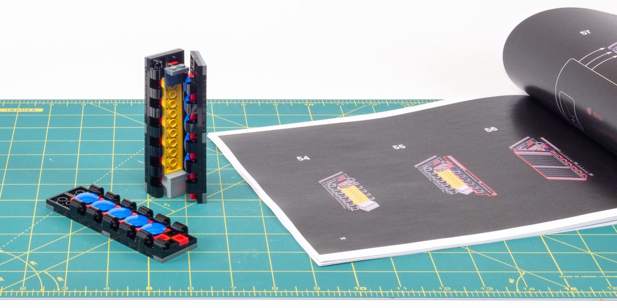 The triangular shape of the US Steel Building is difficult to re-create using LEGO.