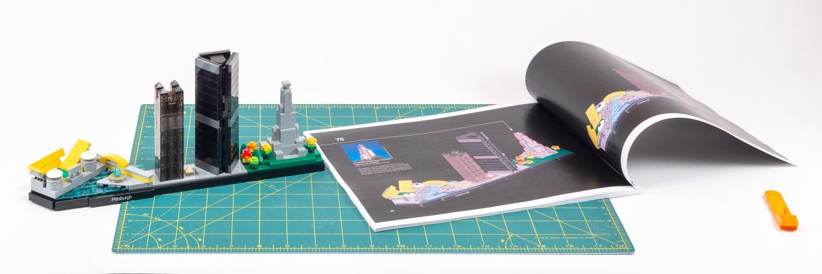 Pittsburgh Skyline - Completed Model.