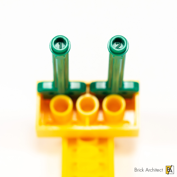 Numbered stud variations for part 86191.