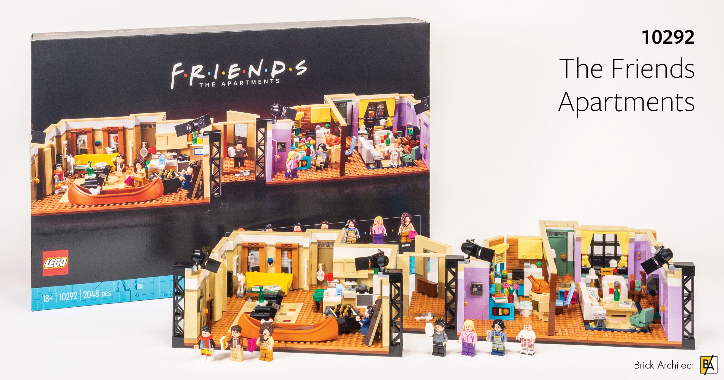 LEGO reveals 2,048-piece 10292 Friends: The Apartments as part of the  Creator Expert lineup [News] - The Brothers Brick