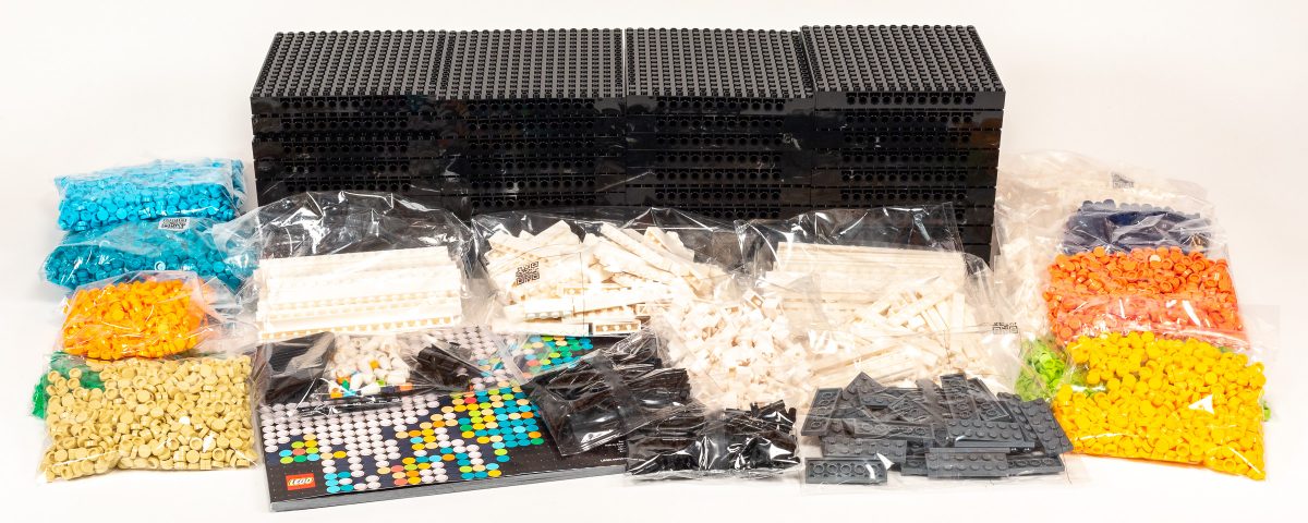 Complete box contents.