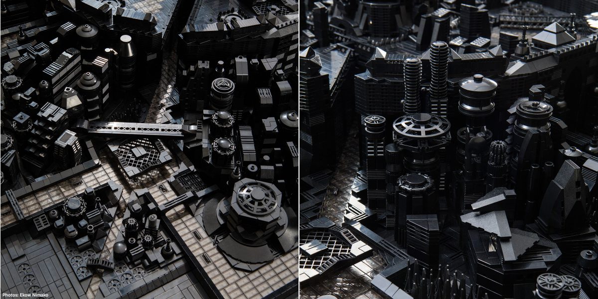 Details from "Kumbi Saleh 3020CE" by Ekow Nimako.