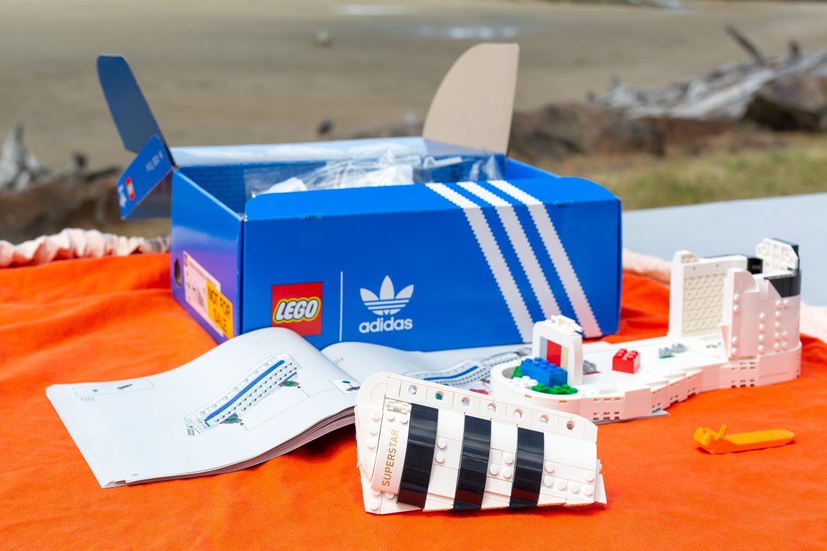 The first of two sculped side panels.