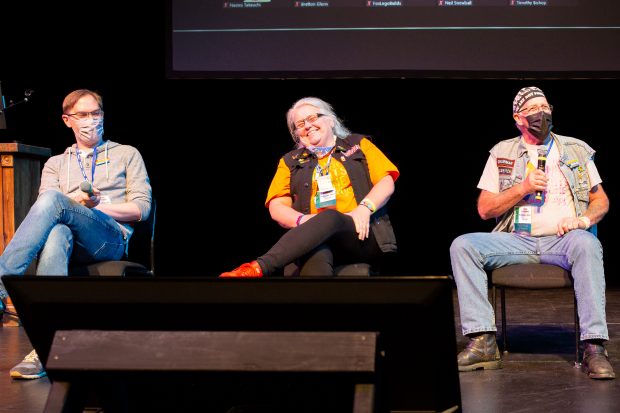Dave, Dawn, and Jack (left to right).