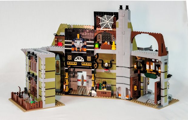 Partially assembled Haunted House.