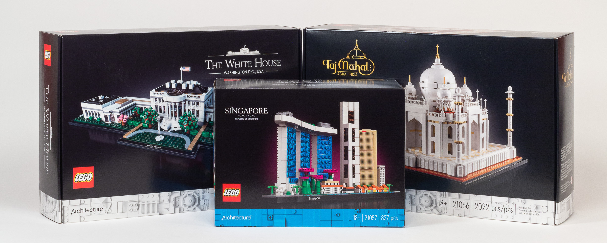 LEGO Architecture Skyline Singapore Overview