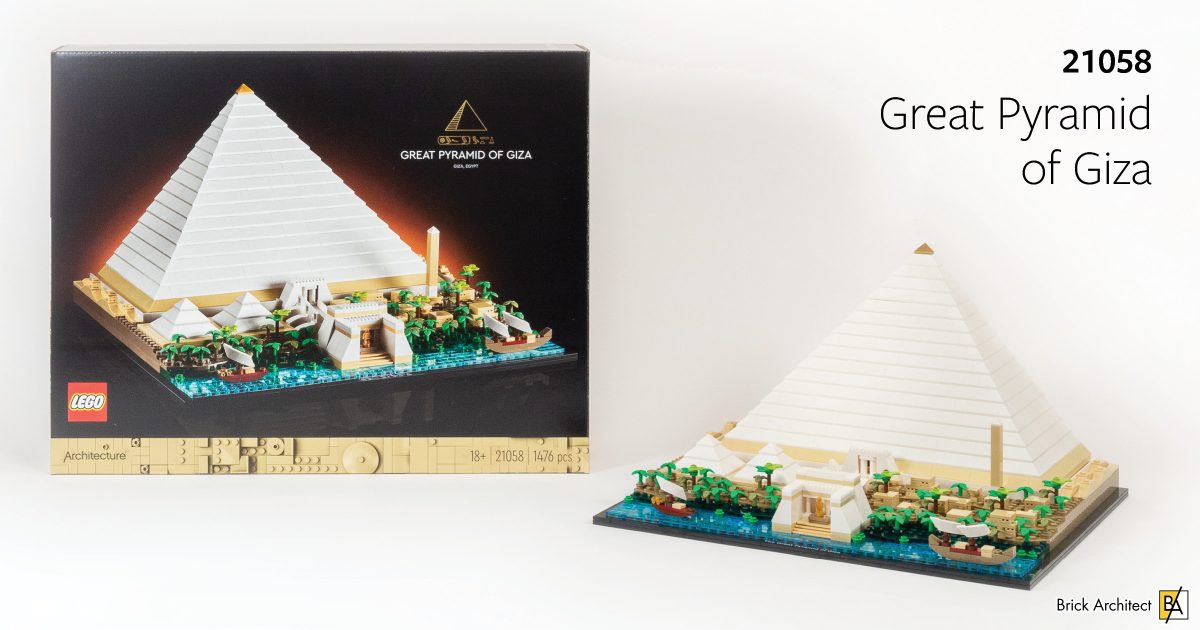 Review: #21058 Great Pyramid of Giza - BRICK ARCHITECT