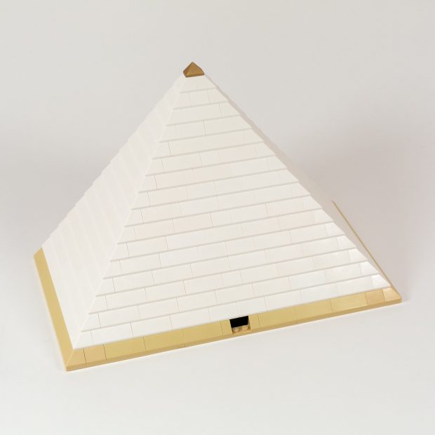 Completed pyramid.