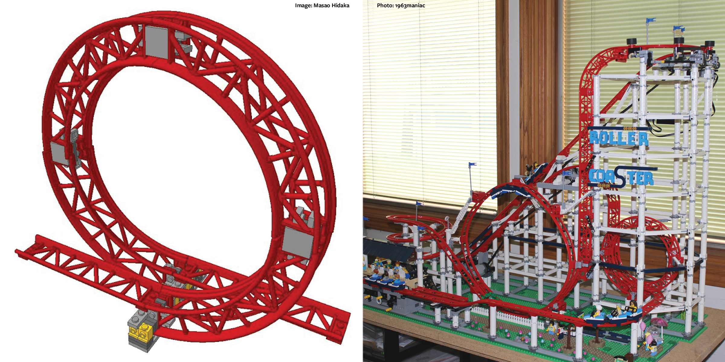 Review LEGO Icons 10303 Loop Coaster - HelloBricks