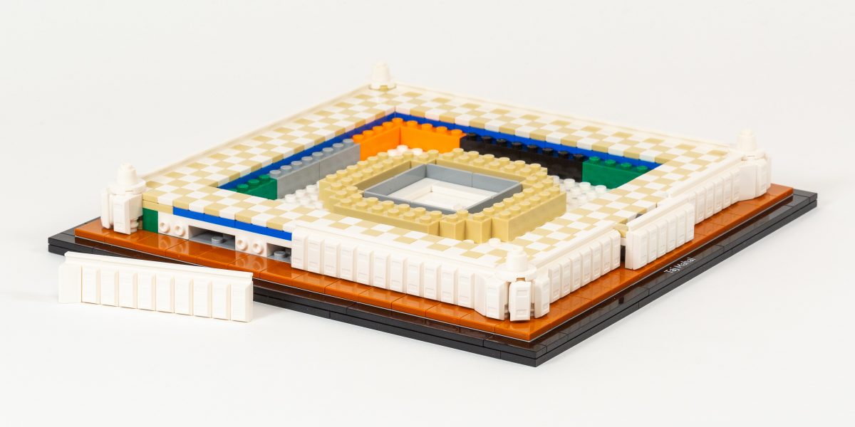 Adding the last exterior panel at the end of Stage 4.