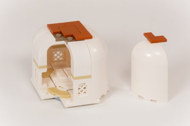 Tomb Chamber with one of the panels removed.