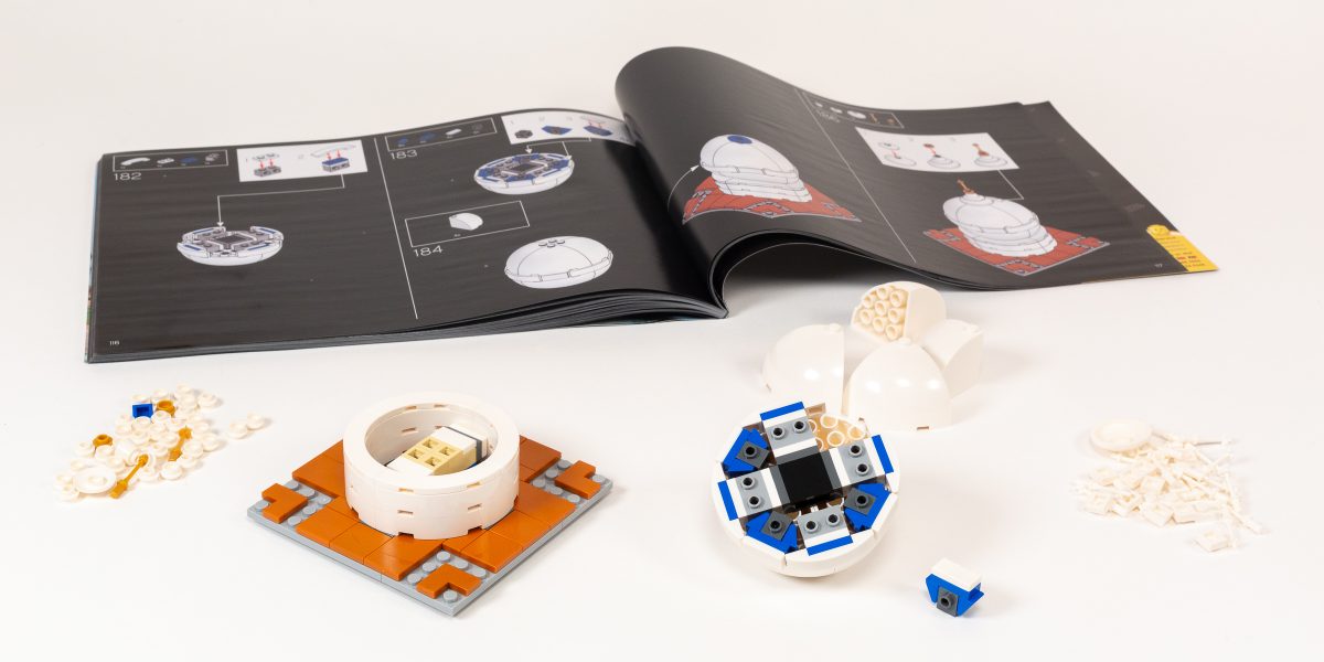 SNOT work to build the spherical part of the dome.