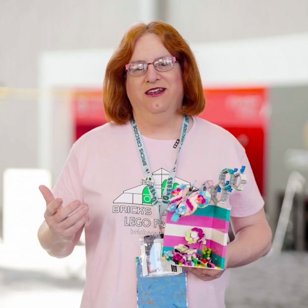 Brick Architect contributor Jeannie Jonas is one of the LEGO Artists featured in  'The A to Z of Awesome'