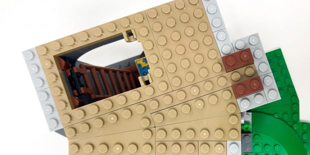 A hidden trapdoor on the market level hides the Forestmen’s hidden lair.