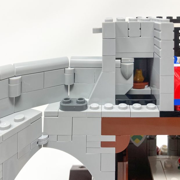 Wonder why there is a golden frog hidden behind the sliding wall mechanism.