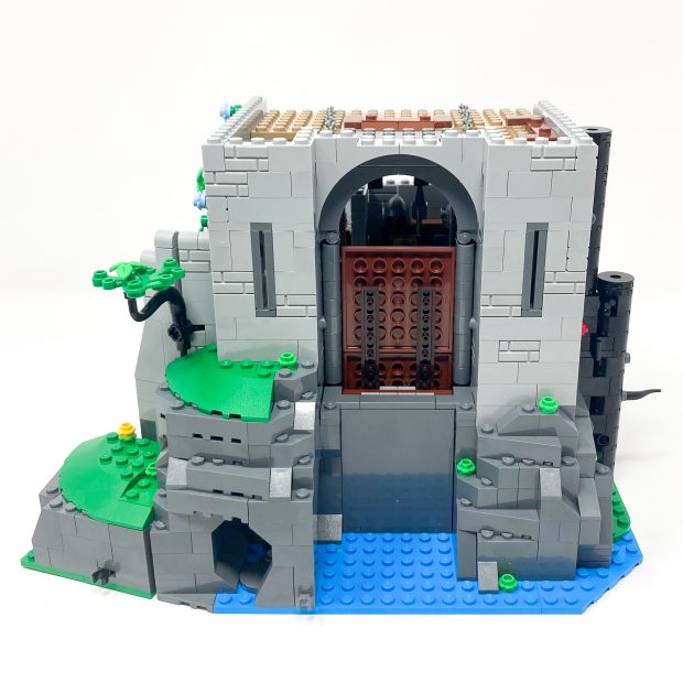 LEGO Portcullis Gate 1 x 8 x 12 Dark Brown Castle Kingdoms Custom Builds 