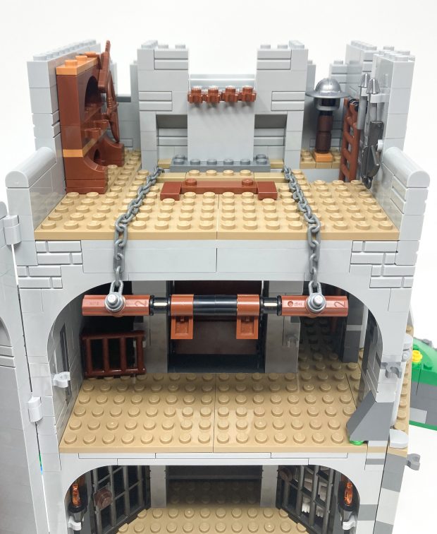 The armory is stocked to the brim with weapons and armor.