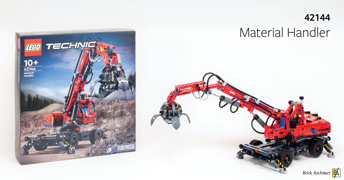 Review: #42144 Material Handler - BRICK ARCHITECT
