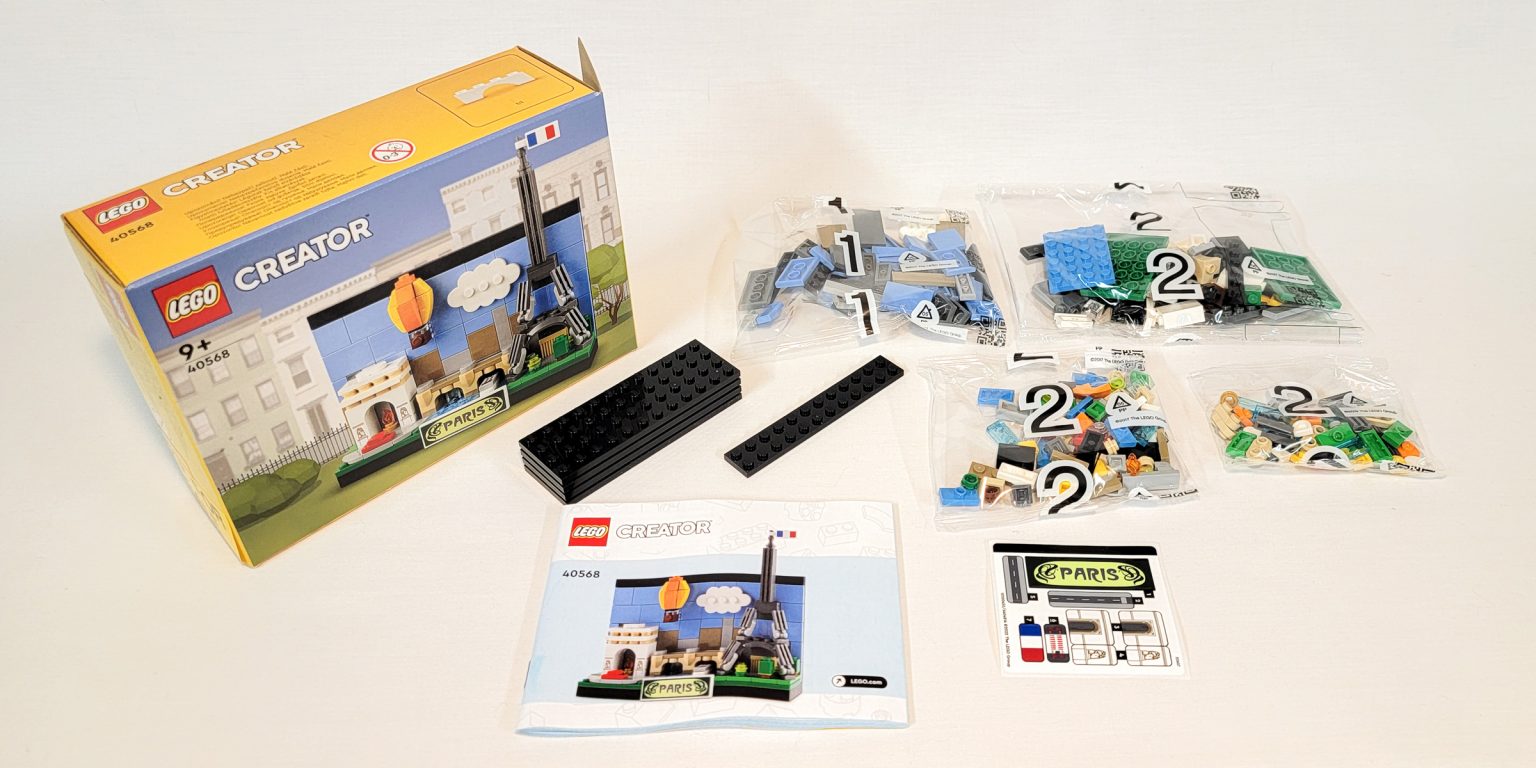 Review LEGO 40568 Paris & 40569 London Postcards BRICK ARCHITECT