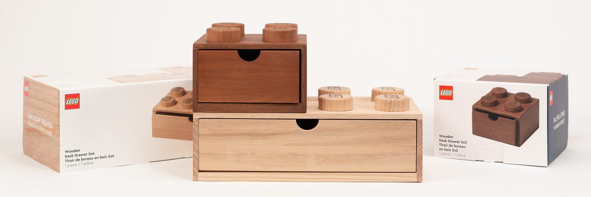 Review: Wooden LEGO Brick Desk Drawers by Room Copenhagen - BRICK 