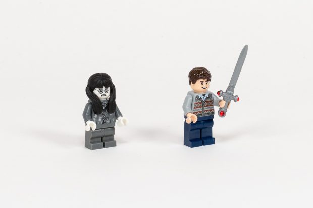 Moaning Myrtle (left) and Neville (right).