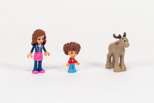 Olivia (left), Santiago (center), and Reindeer (right).