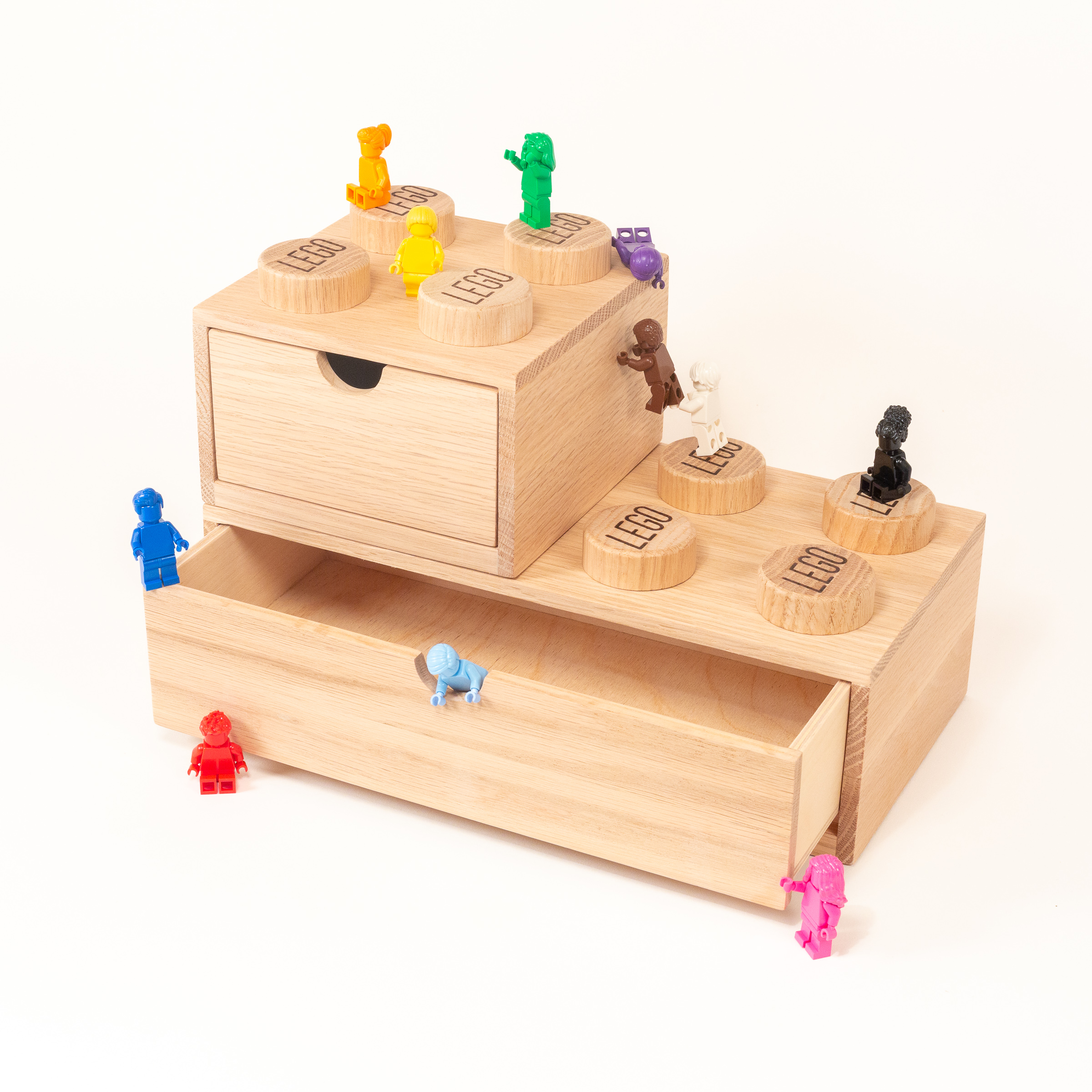 Review: Wooden LEGO Brick Desk Drawers by Room Copenhagen - BRICK ARCHITECT