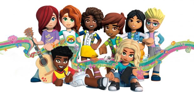 The 2023 reboot of LEGO friends includes a more diverse cast of characters.