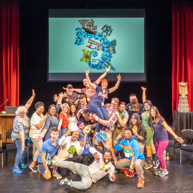 20 LEGO Masters USA contestants (and one LEGO Masters New Zealand judge).