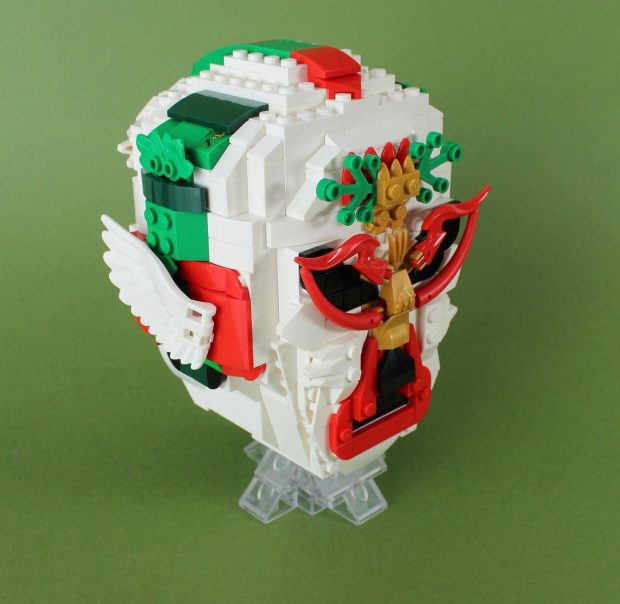 Luchador mask, by Michelle Contreras.