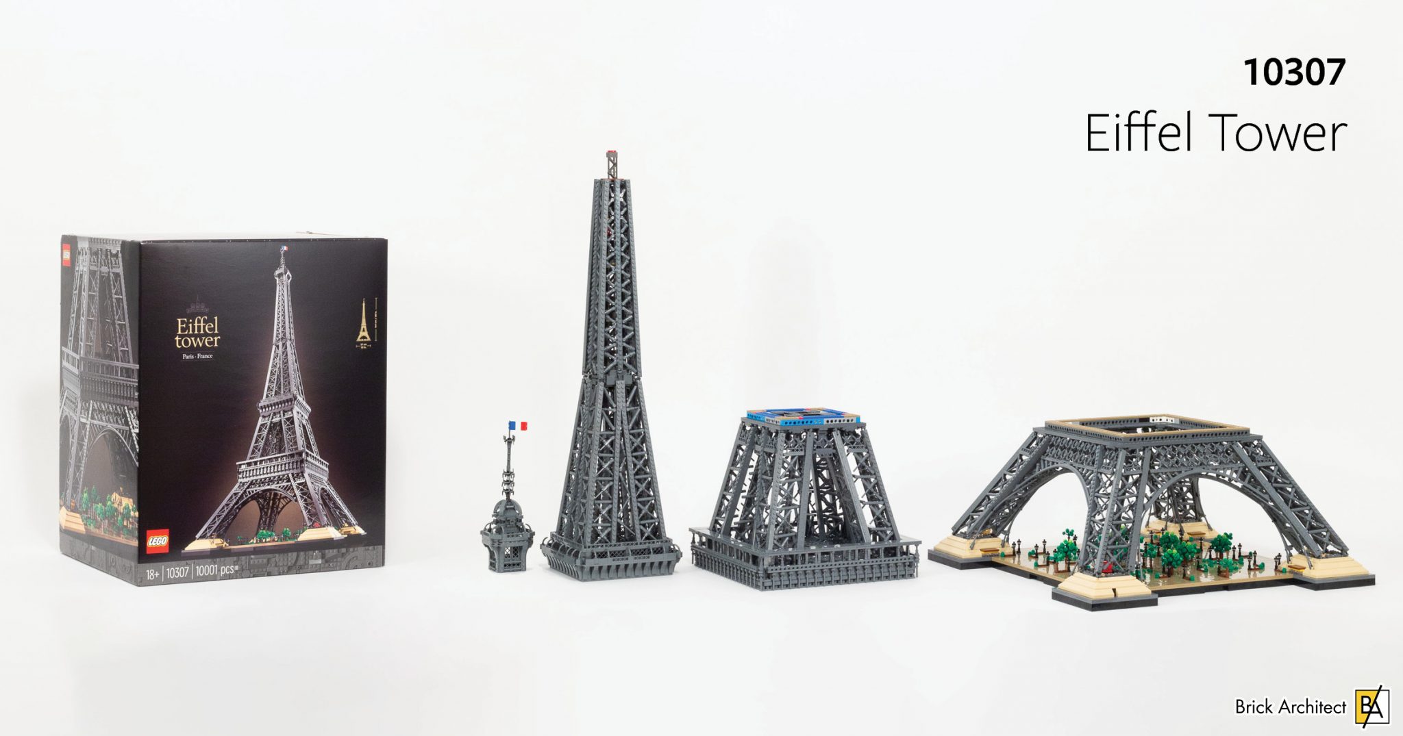 Review 10307 Eiffel Tower BRICK ARCHITECT
