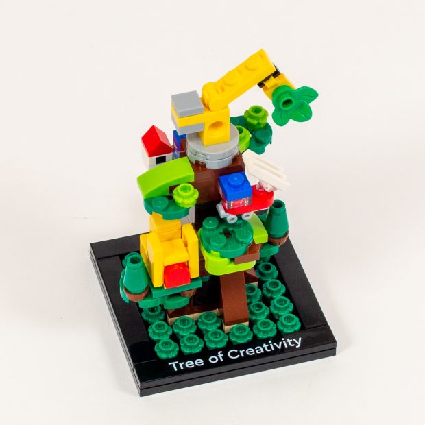 Finished model inspired by the Tree of Creativity.