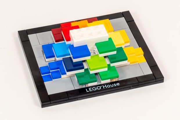 Finished Model inspired by LEGO House.