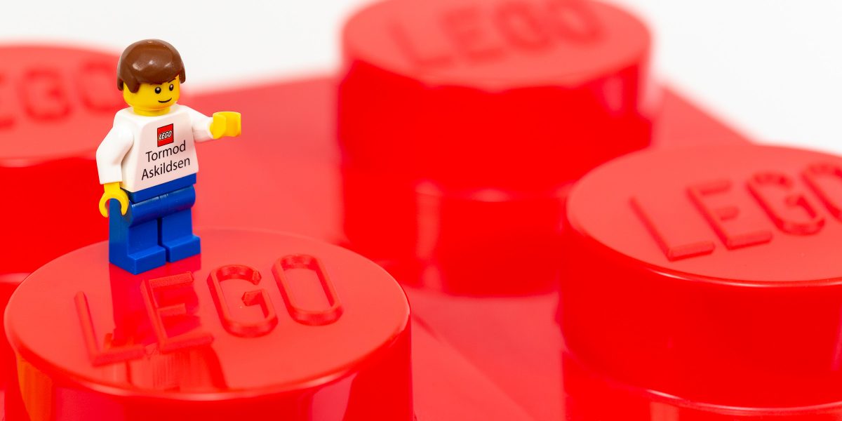 I'm honored to include Tormod in my small collection of employee 'business card' Minifigs.