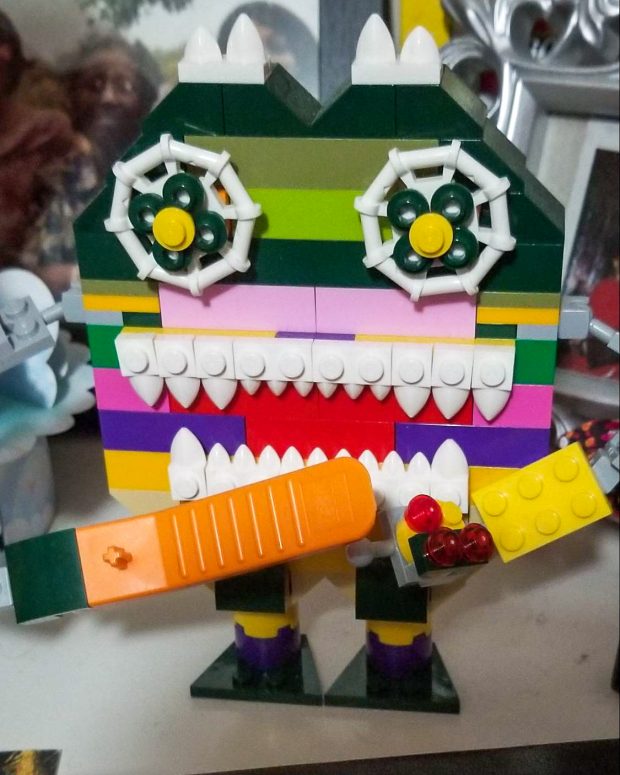 “Chompy the Monsta”, inspired by Asiza's Son.