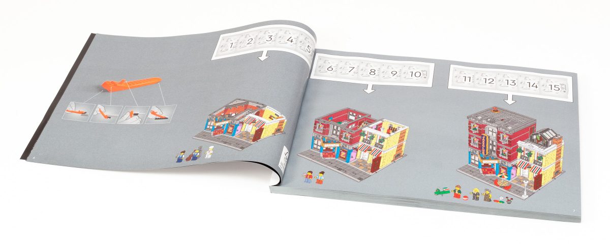 The build process is organized into three stages.