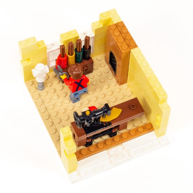 Progress at the end of Bag 9.