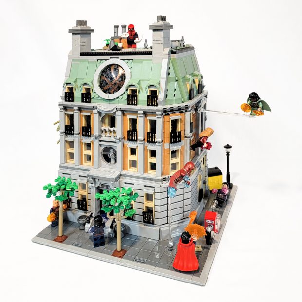 Oculus in finished model.