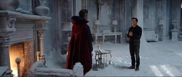 Fireplace in Doctor Strange in the Multiverse of Madness (Photo: Marvel/Disney)