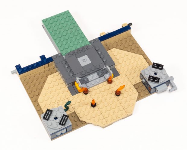 In the first bag we build a sturdy base.