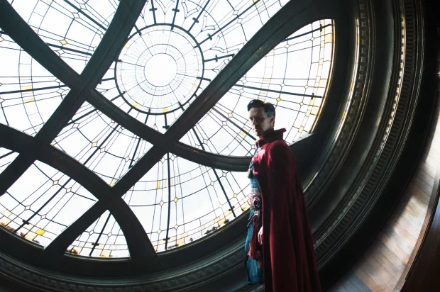 Doctor Strange standing in front of the Oculus. (Photo: Marvel/Disney)