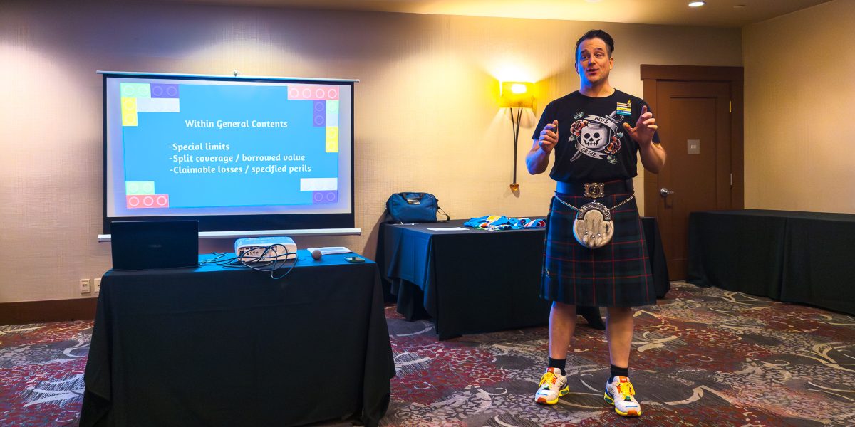 Stephen Joo covered a topic that has not been discussed much in the LEGO Hobby, Insurance!